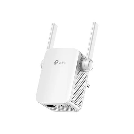Maršrutizatorius TP-LINK AC1200 Dviejų juostų belaidis sieninis diapazono plėstuvas MediaTek 867Mbps esant 5GHz + 300Mbps esant 2,4GHz 802.11ac/a/b/g/n 1 10/100