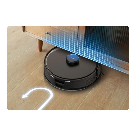 TP-LINK „Hyper Suction Robot“ dulkių siurblys ir šluostė | Tapo RV30 Max Plus | Wet&Dry | 2600 mAh | Dulkių talpa 3 L | 5300 Pa | Juodas