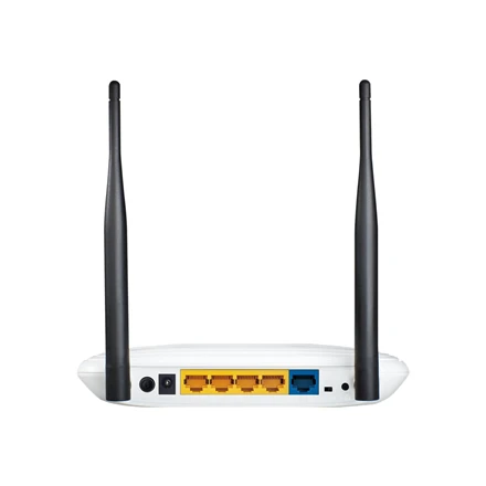 Belaidis maršrutizatorius TP-LINK TL-WR841N Wi-Fi 4 (802.11n) Data speed 300 Mbit/s Ethernet WAN Yes WAN connection type RJ-45 Ethernet LAN Yes 4xLAN jungtys TL-WR841N