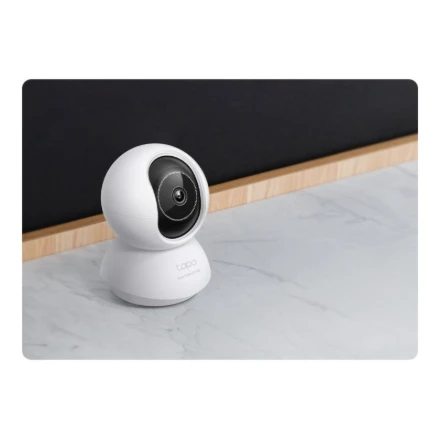 TP-LINK | Pakreipiama/sukama dirbtinio intelekto namų apsaugos „Wi-Fi“ kamera | Tapo C230 | Ant stalo/lubų tvirtinama | 5 MP | 4 mm/F2.0 | H.264 | „Micro SD“, maks. 512 GB