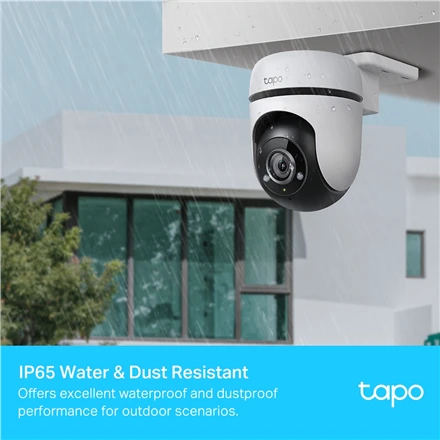 TP-LINK | Pan/Tilt Security WiFi kamera | TC40 | Kupolas | 2 MP | 3 mm | IP65 | H.264 | Micro SD, maks. 512 GB