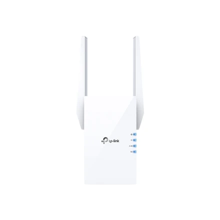 TP-LINK | Range Extender | RE605X | 802.11ax | Tinklelio atramos Nr. | 574+1201 Mbit/s | 10/100/1000 Mbit/s | Ethernet LAN (RJ-45) jungtys 1 | Nėra mobiliojo plačiajuosčio ryšio | MU-MiMO Nr. | Antenos tipas 2x išorinė