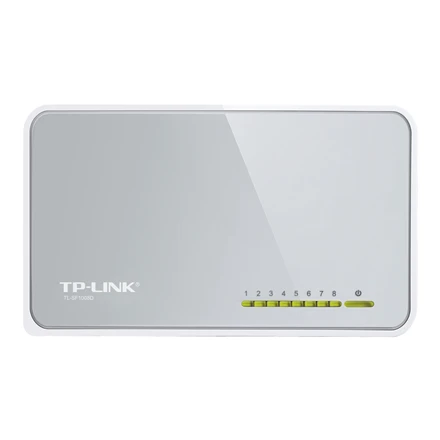 Šakotuvas TP-LINK | Switch | TL-SF1008D | Unmanaged | Desktop | 10/100 Mbps (RJ-45) jungtys quantity 8 | Power supply type External | 36 mėn.