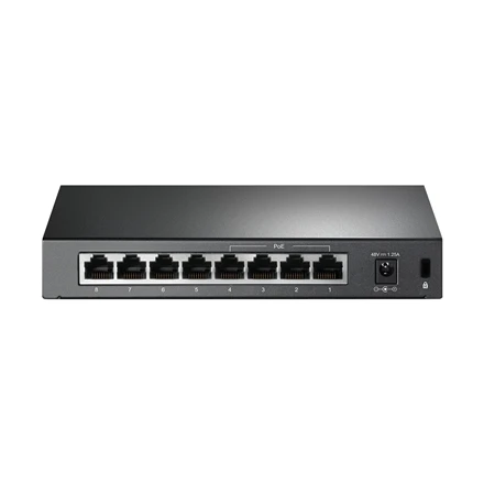 Šakotuvas TP-LINK | Switch | TL-SF1008P | Unmanaged | Desktop | 10/100 Mbps (RJ-45) jungtys quantity 8 | Power over Ethernet (PoE) jungtys quantity 4 | Power supply type External