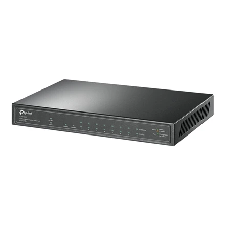 Šakotuvas TP-LINK | Switch | TL-SG1210P | Unmanaged | Desktop | Gigabit Ethernet (copper) jungtys quantity 1 | SFP jungtys quantity 1 | PoE+ jungtys quantity 8