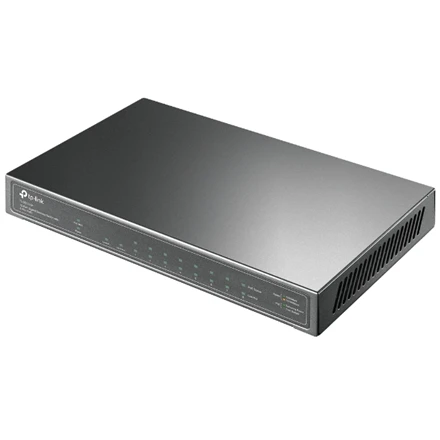 Šakotuvas TP-LINK | Switch | TL-SG1210P | Unmanaged | Desktop | Gigabit Ethernet (copper) jungtys quantity 1 | SFP jungtys quantity 1 | PoE+ jungtys quantity 8