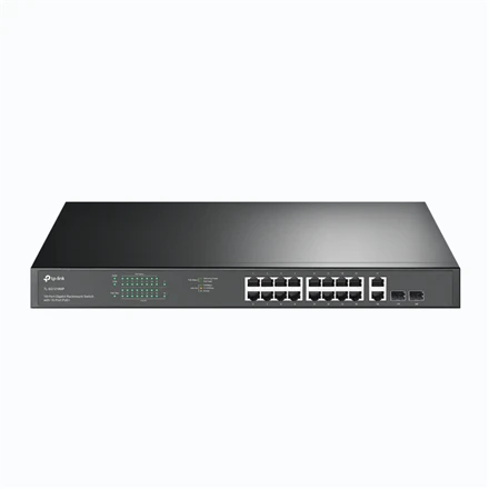 Šakotuvas TP-LINK | Jungiklis | TL-SG1218MP | Nevaldomas | Montuojamas ant stovo | 10/100 Mbps (RJ-45) jungtys kiekis 18 | SFP jungtys kiekis 2 | PoE+ jungtys kiekis 16 | Maitinimo tipas 100-240VAC, 50-60Hz įtampa
