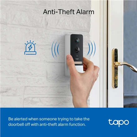 Ezviz TP-LINK | Tapo Smart Baterija Video Doorbell | Tapo D230S1