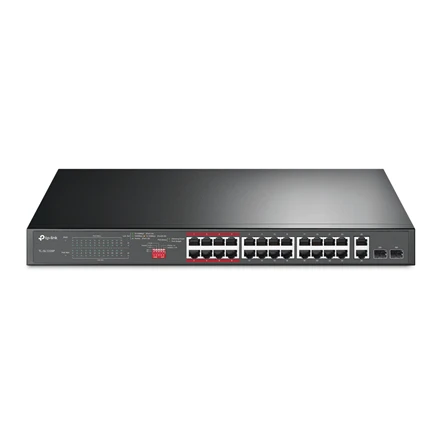 Šakotuvas TP-LINK | 24-Port Gigabit Switch | TL-SL1226P | Unmanaged | Rackmountable