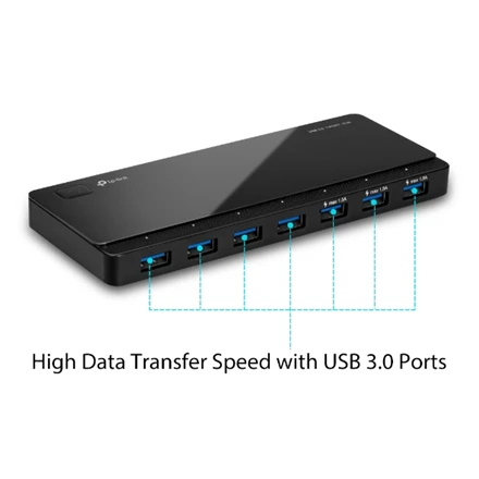 TP-LINK UH700 USB 3.0 7 prievadų šakotuvas