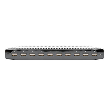 Tripp Lite | 10 prievadų USB įkrovimo stotis su reguliuojama saugykla | U280-010-ST-CEE