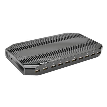 Tripp Lite | 10 prievadų USB įkrovimo stotis su reguliuojama saugykla | U280-010-ST-CEE