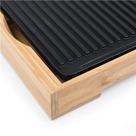 Tristar | Bamboo Grilis XL | TG2514B | Table | 2200 W | Juodas