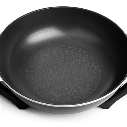 Tristar | Electric Wok | PZ-9130 | 1500 W | Nerūdijantis plienas | 4.5 L | Juodas