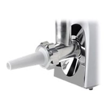 Mėsmalė Tristar | VM-4210 Meat Grinder | Baltas | 3 Nerūdijantis plienas grinding plates, Aluminum grinder head, Aluminum hopper tray, Sausage stuffer, Kubbe attachment, Sausage accessory, Nerūdijantis plienas blade