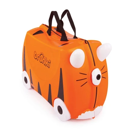 Trunki kelioninis lagaminas su ratukais vaikams | Tigriukas Tipu