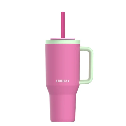 Kambukka Rio Tumbler Bubblegum Mint 950ml rožinė