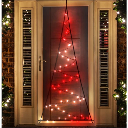 Twinkly|Light Tree 2D Smart LED 70, 2m|RGBW – 16M+ spalvų + Šiltas baltas