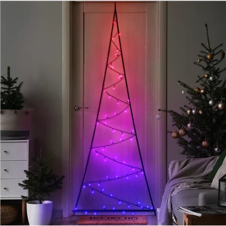 Twinkly|Light Tree 2D Smart LED 70, 2m|RGBW – 16M+ spalvų + Šiltas baltas