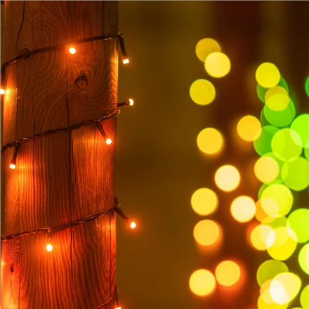 Kalėdinė išmanioji lempučių girlianda Twinkly Strings 250 LED RGB, daugiaspalvės