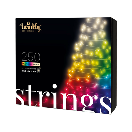Kalėdinė išmanioji lempučių girlianda Twinkly Strings Special Edition – 250 RGB+W LED