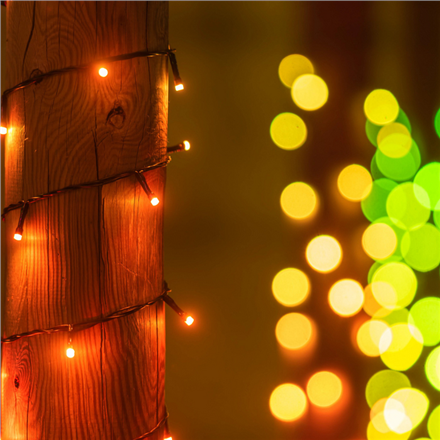 Kalėdinė išmanioji lempučių girlianda Twinkly Strings 400L 5mm RGBW