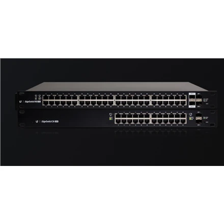 Šakotuvas Ubiquiti | EdgeSwitch | ES-48-500W | Tvarkomas žiniatinklis | Montuojamas ant stovo | Gigabit Ethernet (vario) jungtys kiekis 48 | SFP jungtys kiekis 2 | SFP+ jungtys kiekis 2 | 12 mėn.