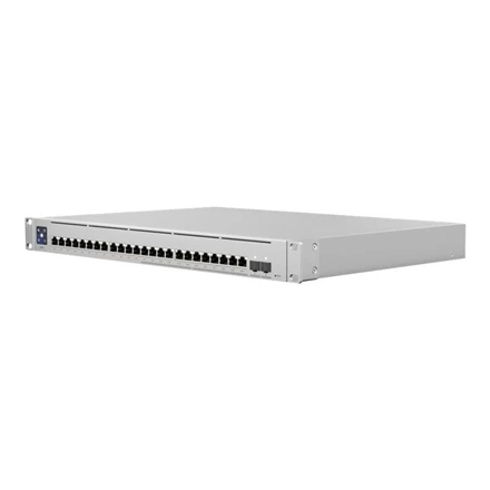 Ubiquiti | Switch Enterprise 24 PoE | USW-Enterprise-24-PoE | Tvarkoma L3 | Montuojamas ant stovo | Gigabit Ethernet (vario) jungtys kiekis 12x10/100/1000 Mbps + 12x100/1000/2500 Mbps | SFP jungtys kiekis 0 | SFP+ jungtys kiekis 2 | PoE+ jungtys kiekis 24 | Maitinimo tipas AC/DC, Vidinis, 550W