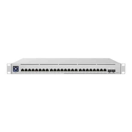 Ubiquiti | Switch Enterprise 24 PoE | USW-Enterprise-24-PoE | Tvarkoma L3 | Montuojamas ant stovo | Gigabit Ethernet (vario) jungtys kiekis 12x10/100/1000 Mbps + 12x100/1000/2500 Mbps | SFP jungtys kiekis 0 | SFP+ jungtys kiekis 2 | PoE+ jungtys kiekis 24 | Maitinimo tipas AC/DC, Vidinis, 550W