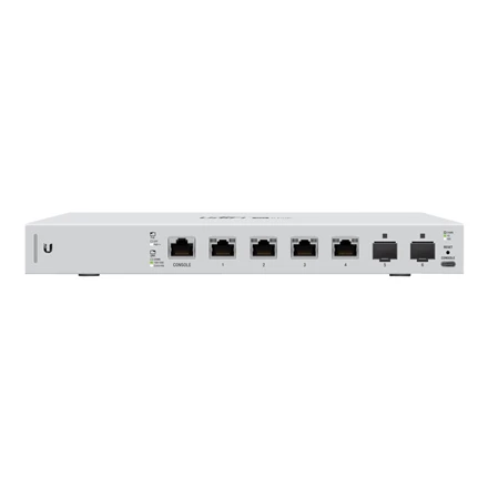 Šakotuvas UBIQUITI US-XG-6POE Ubiquiti US-XG-6POE 10GbE 6 prievadų (4x RJ45, 2xSFP+) komutatorius su 802.3bt PoE++