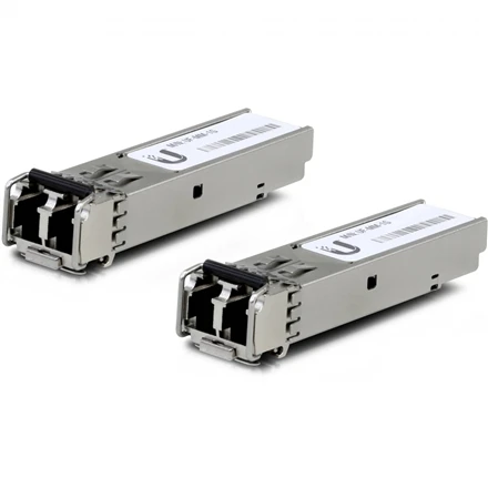 Šakotuvas Ubiquiti | UF-MM-1G | SFP | Multi-Mode Fiber | Dvigubas LC | 10/100/1000 Mbit/s | Bangos ilgis 850 nm | Maksimalus perdavimo atstumas 550 m | 0 iki +70C