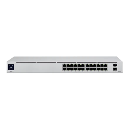Maršrutizatorius UBIQUITI 24 prievadų gigabito UniFi komutatorius, 16 PoE+, 2 SFP prievadai
