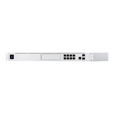 Šakotuvas UBIQUITI UDM-PRO UNIFI DREAM MACHINE 8 PORT SWITCH DAUGIŲ PROGRAMŲ SISTEMA SU 3,5 HDD IŠPLĖTIMU DUAL WAN 10G SFP+ IR 1G RJ45