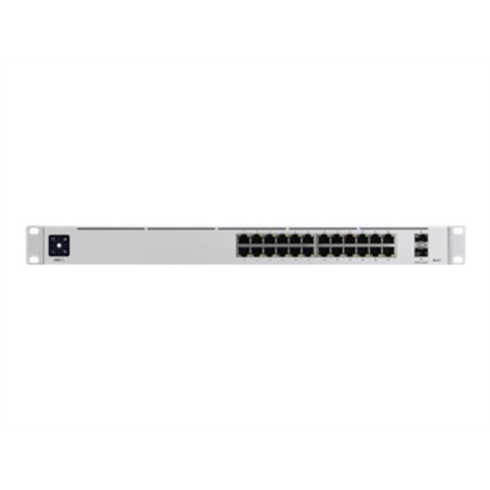 Šakotuvas UBIQUITI USW-Pro-24 valdomas jungiklis 24x 10/100/1000 2x SFP+ 1,3 colio ekranas