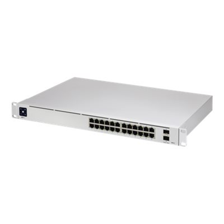 Šakotuvas UBIQUITI USW-Pro-24 valdomas jungiklis 24x 10/100/1000 2x SFP+ 1,3 colio ekranas