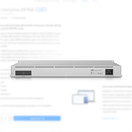 Ubiquiti | Switch Enterprise 24 PoE | USW-Enterprise-24-PoE | Tvarkoma L3 | Montuojamas ant stovo | Gigabit Ethernet (vario) jungtys kiekis 12x10/100/1000 Mbps + 12x100/1000/2500 Mbps | SFP jungtys kiekis 0 | SFP+ jungtys kiekis 2 | PoE+ jungtys kiekis 24 | Maitinimo tipas AC/DC, Vidinis, 550W