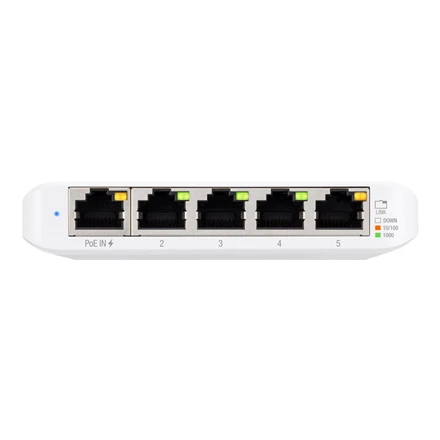 Šakotuvas Ubiquiti USW-Flex vidaus/lauko 5Port Poe Gigabit jungiklis | Ubiquiti