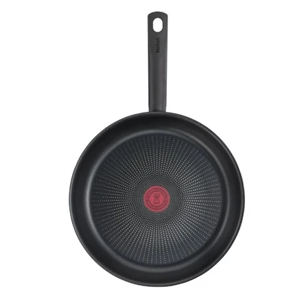 TEFAL keptuvė | G2710653 Taigi perdirbta | Kepimas | Skersmuo 28 cm | Tinka indukcinei kaitlentei | Fiksuota rankena | Juodas