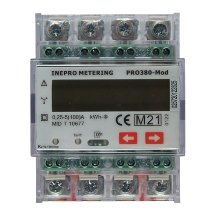 Wallbox | Galios matuoklis (3 fazių iki 65A / Carlo Gavazzi / EM340 / Carlo Gavazzi)