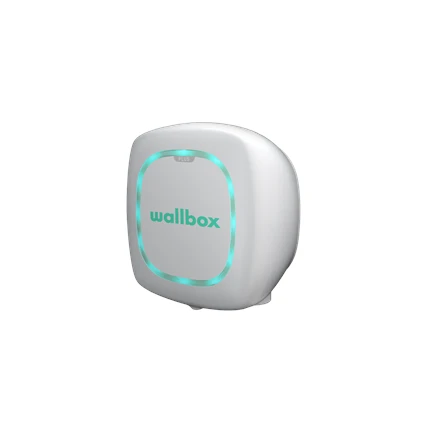 Wallbox Pulsar Plus įkroviklis su žalias LED žiedu