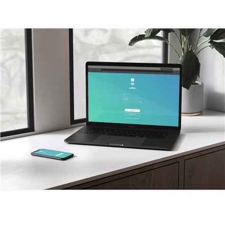 Wallbox programėlė kompiuteryje ir telefone