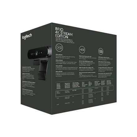  Internetinė kamera Logitech Brio 4 K Stream edition