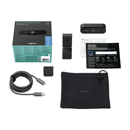  Internetinė kamera Logitech Brio 4 K Stream edition