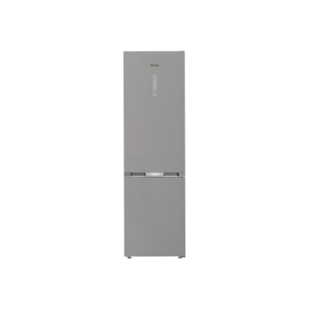 Whirlpool Šaldytuvas | WHK 26402 XP4E | Energijos vartojimo klasė E | Laisvai pastatomas | Kombinuotas | Aukštis 203,5 cm | No Frost sistema | Šaldytuvo neto talpa 249 L | Šaldiklio neto talpa 106 L | Ekranas | 37 dB | Sidabrinė spalva