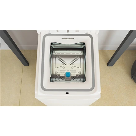 Whirlpool Skalbimo mašina | TDLRB 6251BS EU | Energy efficiency class B | Top loading | Skalbimo talpa 6kg | 1200 RPM | Gylis 60 cm | Plotis 40 cm | LED | Baltas