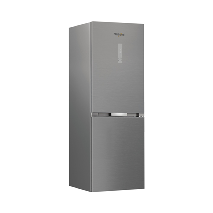 Whirlpool Šaldytuvas | WHK 26364 XP7E | Energy efficiency class B | Free standing | Combi | Height 186.5 cm | No Frost system | Šaldytuvas net capacity 210 L | Šaldiklis net capacity 106 L | 35 dB | Pearl Inox