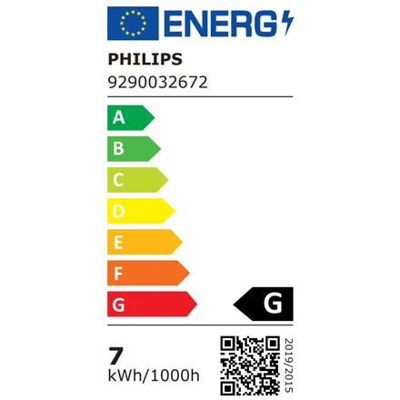 Lemputė Wiz Philips Smart WiFi Filament Clear G95 RGB | E27 | 6.3 W | Full colour