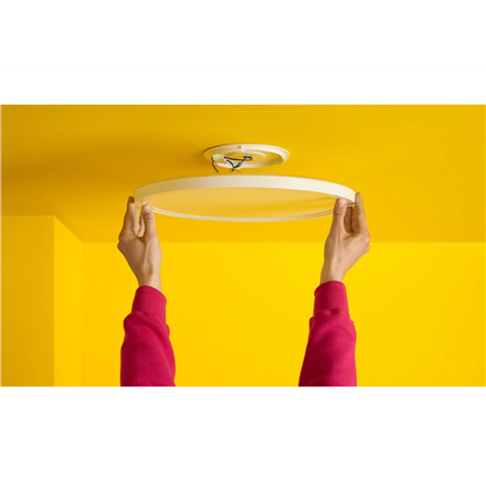 Lubinis šviestuvas WiZ Smart WiFi SuperSlim Ceiling 545mm, Baltas | 32 W | 2200-6500 K (RGB)