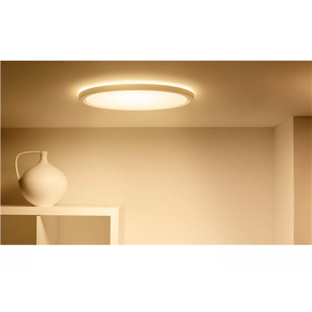 Lubinis šviestuvas WiZ Smart WiFi SuperSlim Ceiling 545mm, Baltas | 32 W | 2200-6500 K (RGB)