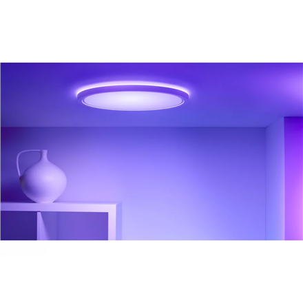 Lubinis šviestuvas WiZ Smart WiFi SuperSlim Ceiling 545mm, Baltas | 32 W | 2200-6500 K (RGB)